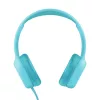 Trust Nouna Headset cablato con archetto per chiamate/musica ciano