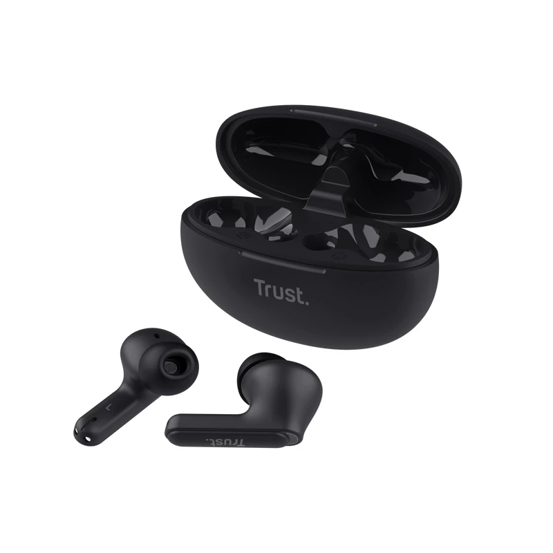 Trust Yavi Headset True Wireless Stereo (TWS) in-ear per chiamate/musica USB Type-C Bluetooth nero
