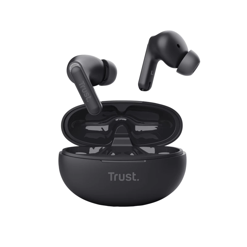 Trust Yavi Headset True Wireless Stereo (TWS) in-ear per chiamate/musica USB Type-C Bluetooth nero