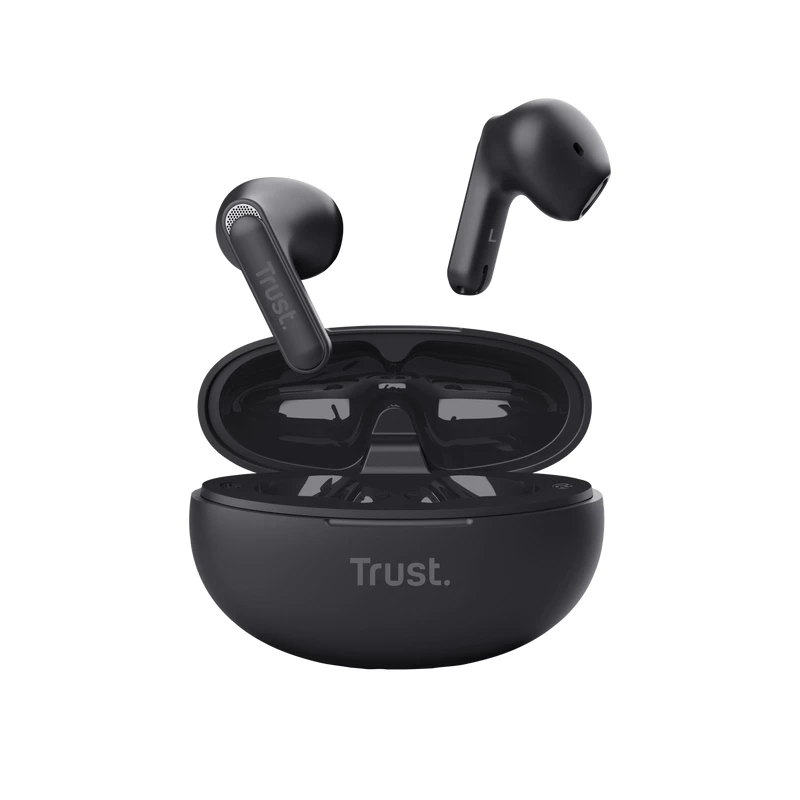 Trust Yavi Headset True Wireless Stereo (TWS) in-ear per chiamate/musica USB Type-C Bluetooth nero