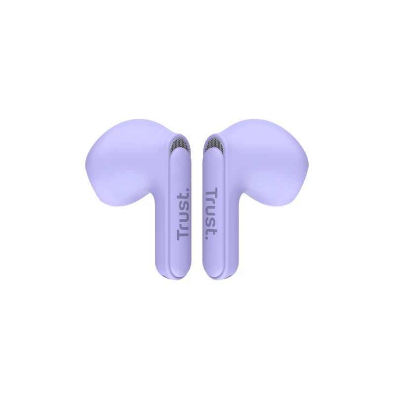 Trust Yavi Headset True Wireless Stereo (TWS) in-ear per chiamate/musica USB Type-C Bluetooth viola