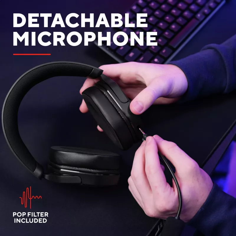 Trust GXT492 Carus Headset cablato con archetto Gaming nero