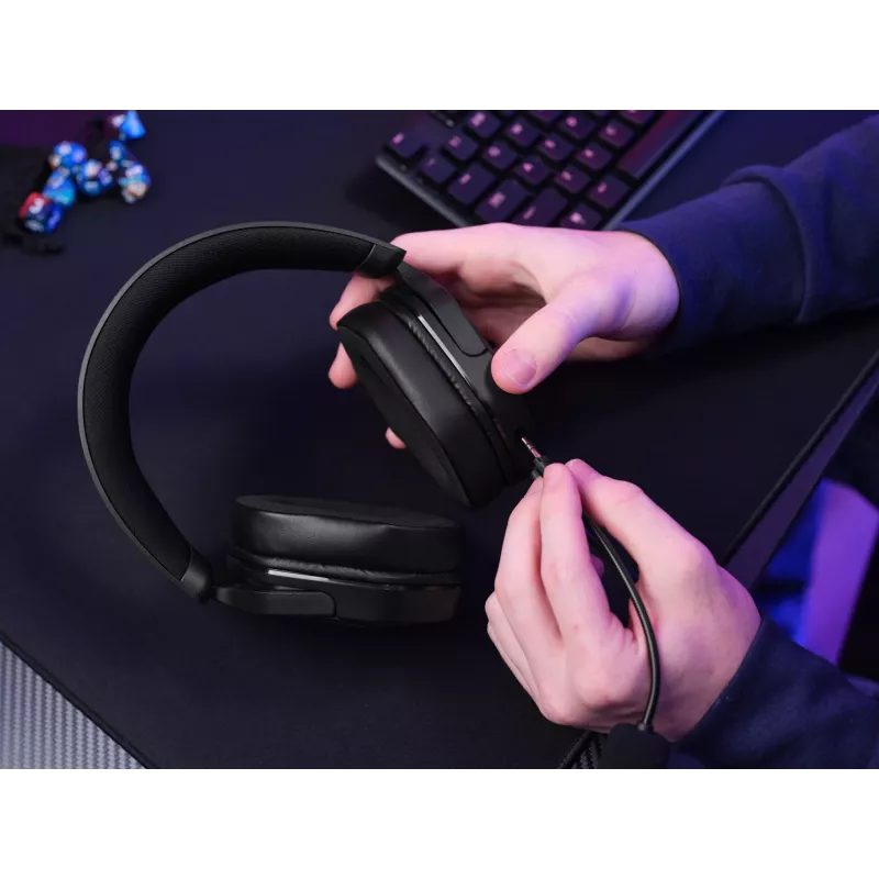 Trust GXT492 Carus Headset cablato con archetto Gaming nero