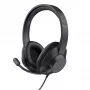 Trust Ayda Max USB Headset cablato con archetto Office/Call Center USB Type-C / USB Type-A nero