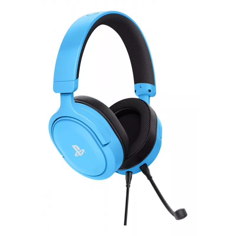 Trust GXT 498B Forta Headset cablato con archetto Gaming blu