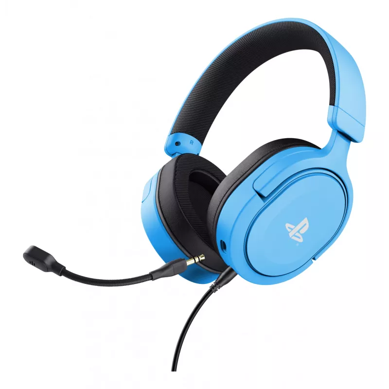 Trust GXT 498B Forta Headset cablato con archetto Gaming blu