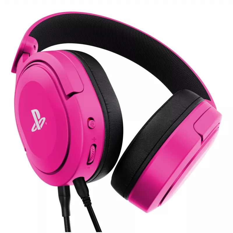 Trust GXT 498P Forta Headset cablato con archetto Gaming rosa