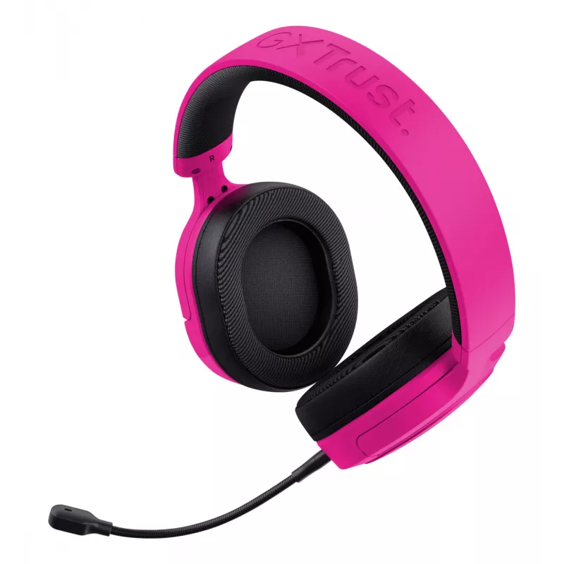 Trust GXT 498P Forta Headset cablato con archetto Gaming rosa