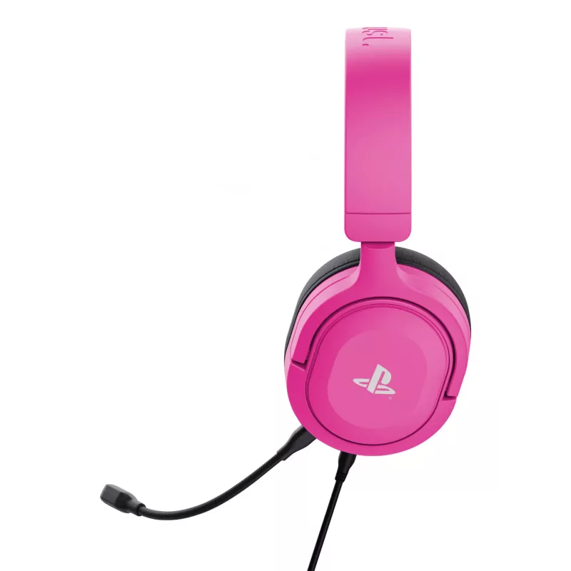 Trust GXT 498P Forta Headset cablato con archetto Gaming rosa