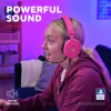Trust GXT 498P Forta Headset cablato con archetto Gaming rosa