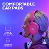 Trust GXT 498P Forta Headset cablato con archetto Gaming rosa