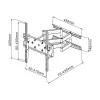 Techly supporto a parete 23-55