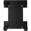 Techly ICA-CS 34 supporto per CPU/PC con ruote, regolabile, in metallo, nero