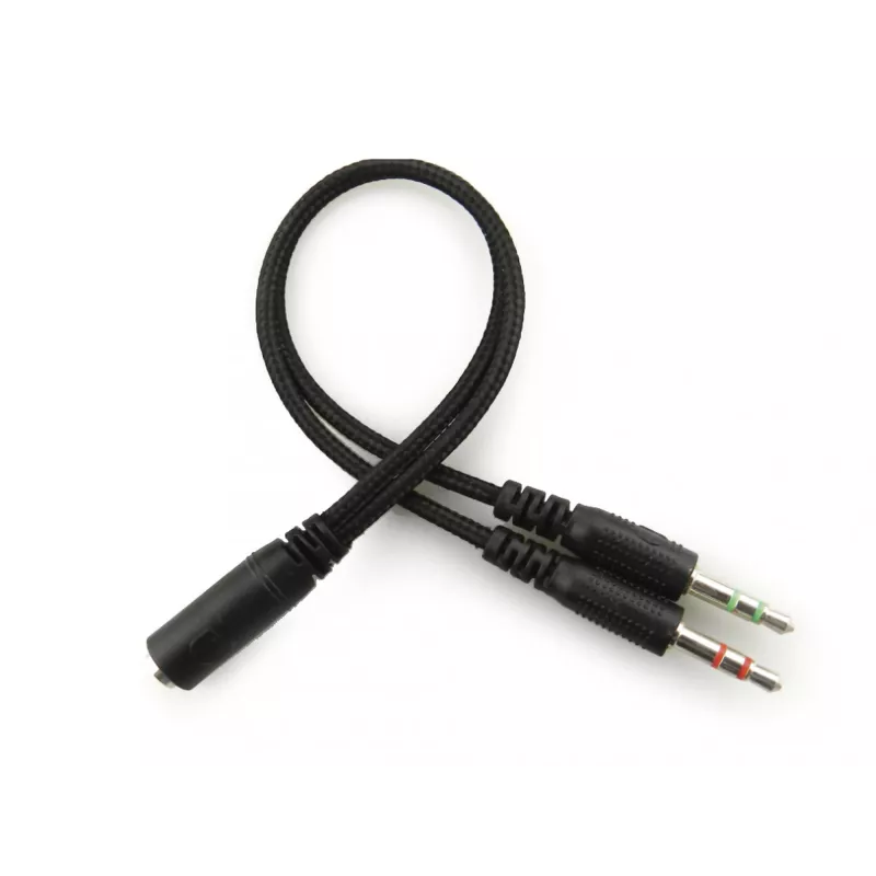 Sandberg MiniJack Headset Saver, con filo, chiamate/musica, 20 - 20000 Hz, 71 g, headset, nero