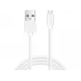 Sandberg MicroUSB Sync/Charge 1m SAVER, 1 m, Micro-USB A, USB A, bianco
