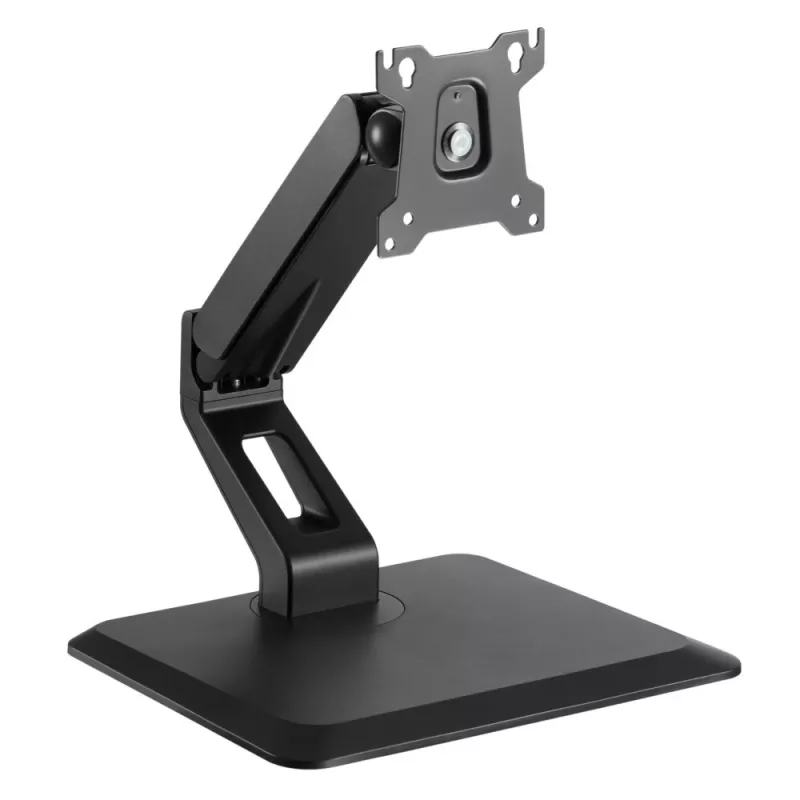 Techly ICA-LCD 35TS supporto da scrivania per monitor touchscreen, 17-32 pollici, fino a 10 kg, VESA 75x75/100x100, molla a gas, nero