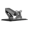 Techly ICA-LCD 35TS supporto da scrivania per monitor touchscreen, 17-32 pollici, fino a 10 kg, VESA 75x75/100x100, molla a gas, nero