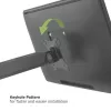 Techly ICA-LCD 35TS supporto da scrivania per monitor touchscreen, 17-32 pollici, fino a 10 kg, VESA 75x75/100x100, molla a gas, nero