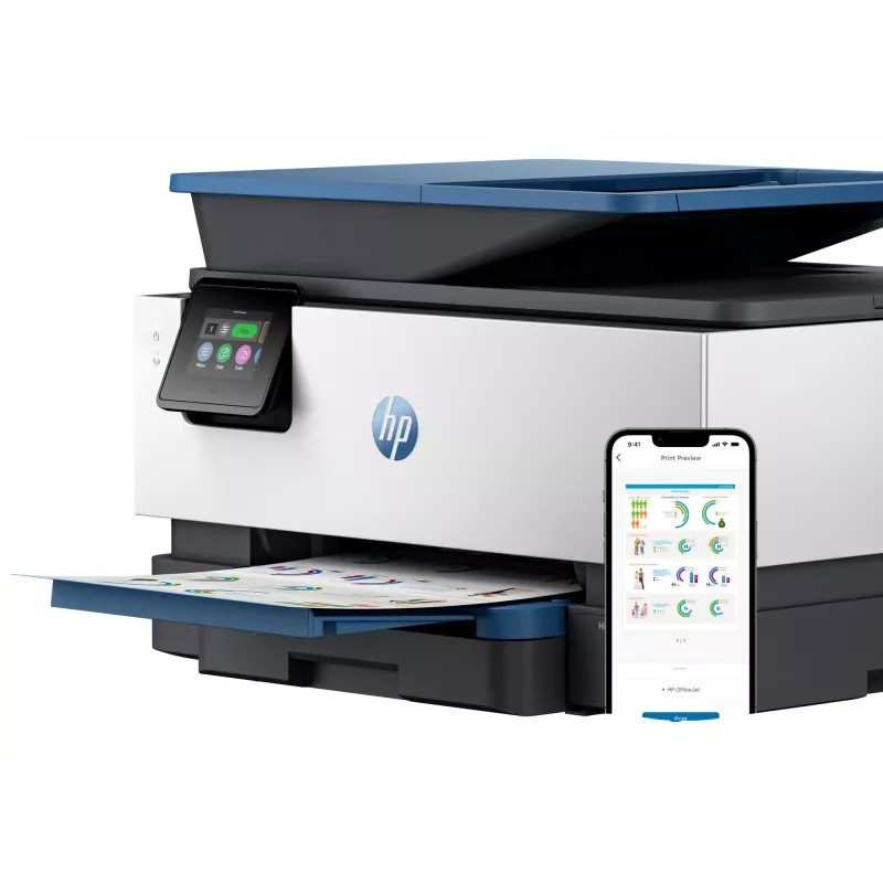HP OfficeJet Pro 9125e stampante all-in-one a colori wireless, Instant Ink; stampa fronte-retro