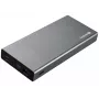 Sandberg Powerbank USB-C PD 100W 20000, 20000 mAh, litio-ione (Li-Ion), Quick Charge 3.0, 100 W, grigio
