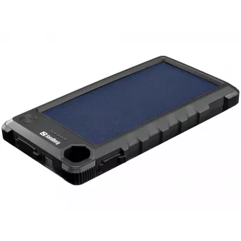 Sandberg Outdoor Solar Powerbank 10000, 10000 mAh, nero