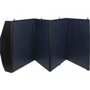 Sandberg caricabatterie solare 200W QC3.0+PD+DC, 200 W, silicio monocristallino, nero, USB Type-A, USB Type-C, 22 %, 540 mm