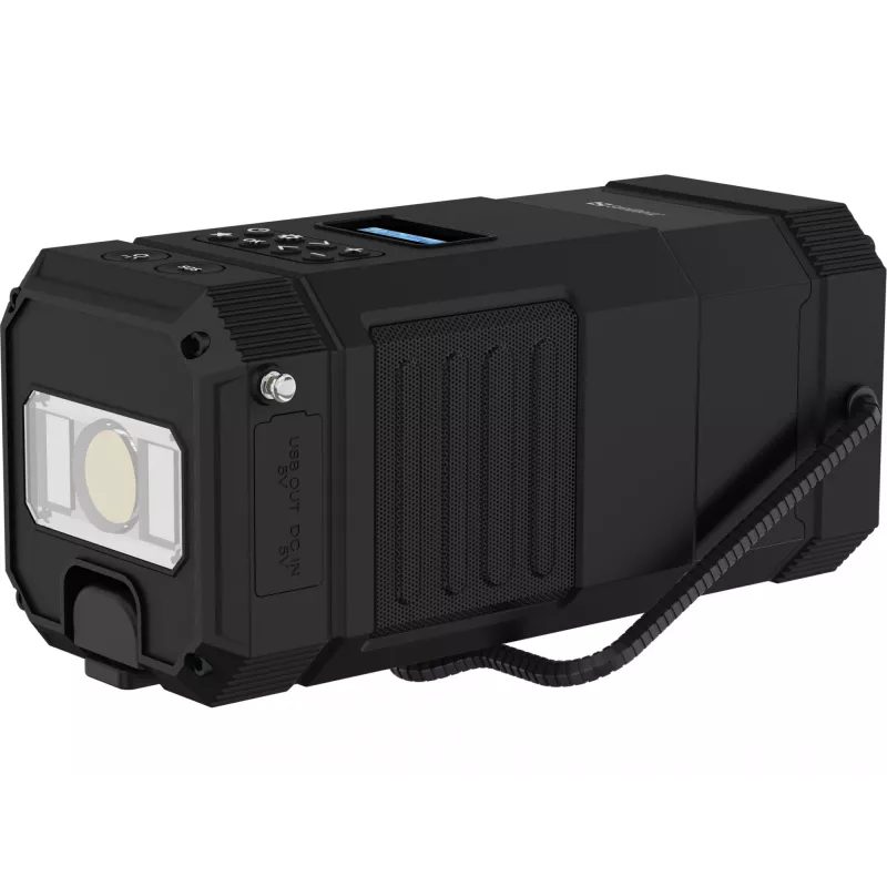 Sandberg Survivor Lantern All-in1 10000, lanterna da campeggio a batteria, nero, IPX5, LED, USB C, batteria