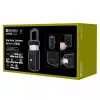 Sandberg Survivor Lantern All-in1 10000, lanterna da campeggio a batteria, nero, IPX5, LED, USB C, batteria