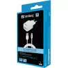 Sandberg Caricabatterie AC EU Lightning 2.4A, uso interno, AC, 5 V, bianco