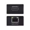 StarTech.com Extender HDMI su CAT5e/CAT6, 4K 60Hz, fino a 200ft (60m), kit trasmettitore e ricevitore, Power over Cavo, formato compatto