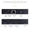 StarTech.com 4K70IC-EXTEND-HDMI Extender AV trasmettitore e ricevitore AV nero