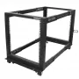 StarTech.com Rack server open-frame mobile a 4 montanti 12U, rack di rete a quattro montanti 19