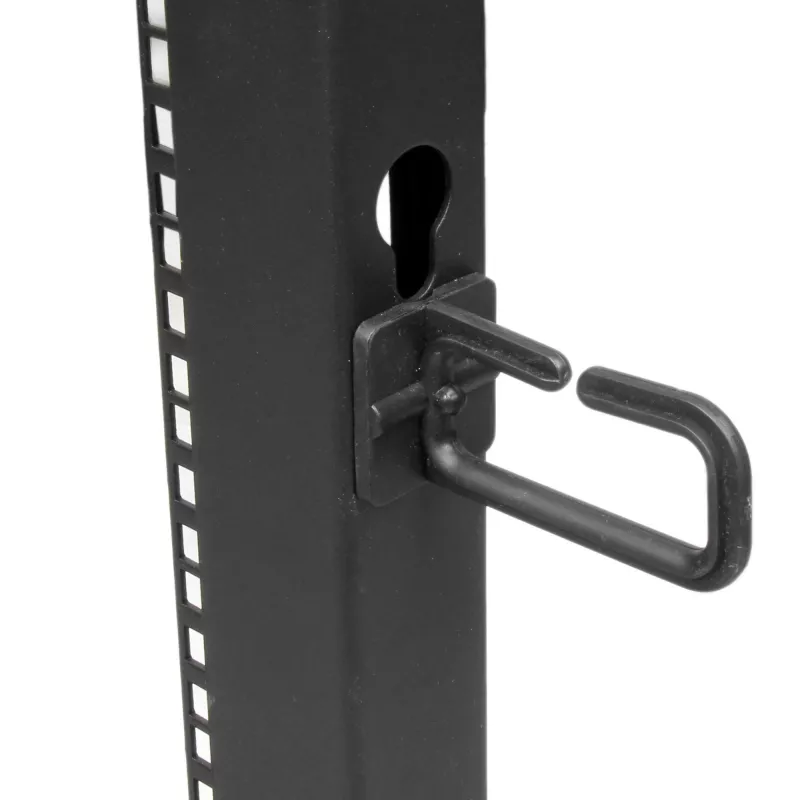 StarTech.com Rack server open-frame mobile a 4 montanti 12U, rack di rete a quattro montanti 19