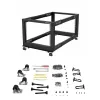 StarTech.com Rack server open-frame mobile a 4 montanti 12U, rack di rete a quattro montanti 19