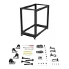 StarTech.com Rack server open-frame mobile a 4 montanti 18U, rack di rete a quattro montanti 19
