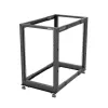 StarTech.com Rack server open-frame mobile a 4 montanti 18U, rack di rete a quattro montanti 19