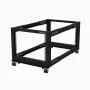 StarTech.com 4POSTRACK8U rack server aperto a 4 montanti, 8U, 19 pollici, profondità regolabile 22-40 pollici (56-102 cm), portata 544 kg (1200 lb), nero