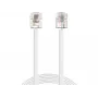 Sandberg Cavo telefonico RJ11-RJ11 1,8 m, 1,8 m, RJ11, RJ11, connettore maschio, connettore maschio, bianco