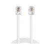Sandberg Cavo telefonico RJ11-RJ11 5 m, 5 m, RJ11, RJ11, connettore maschio, connettore maschio, bianco