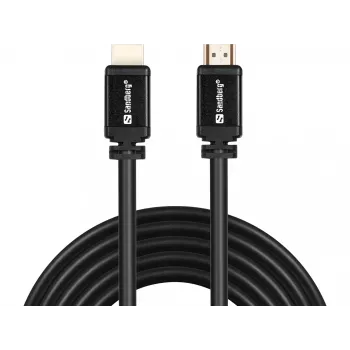 Cavo Sandberg HDMI 2.0 19M-19M, 10 m, HDMI Type-A (standard), HDMI Type-A (standard), nero