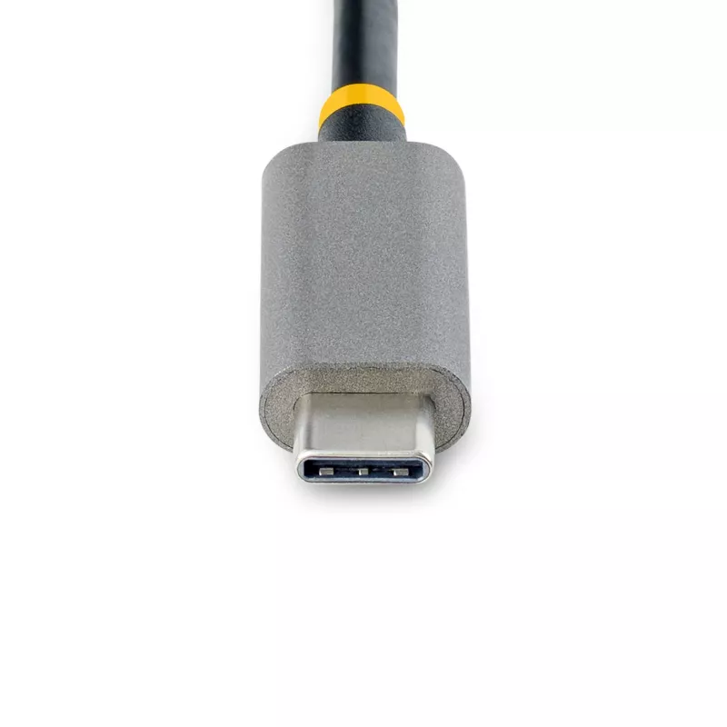 StarTech.com hub USB-C a 4 porte con Power Delivery Pass-Through 100W – 2x USB-A + 2x USB-C – USB 3.0 5Gbps – cavo lungo 1ft (30cm) – hub USB Type-C a USB-A/C portatile