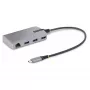 StarTech.com hub USB-C a 3 porte con Ethernet - 3x porte USB-A, Gigabit Ethernet RJ45, USB 3.0 5Gbit/s, alimentato dal bus, cavo lungo 30 cm - adattatore hub USB Type-C per laptop portatile con Gigabit Ethernet