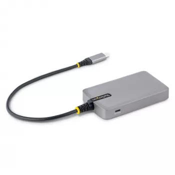 StarTech.com hub USB-C a 3 porte con Ethernet - 3x porte USB-A, Gigabit Ethernet RJ45, USB 3.0 5Gbit/s, alimentato dal bus, cavo lungo 30 cm - adattatore hub USB Type-C per laptop portatile con Gigabit Ethernet