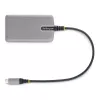 StarTech.com hub USB-C a 3 porte con Ethernet - 3x porte USB-A, Gigabit Ethernet RJ45, USB 3.0 5Gbit/s, alimentato dal bus, cavo lungo 30 cm - adattatore hub USB Type-C per laptop portatile con Gigabit Ethernet