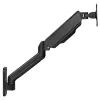 Techly ICA-LCD G112E supporto da parete girevole con molla a gas, per 1 display da 17-32 pollici (43-81,3 cm), 9 kg