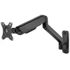 Techly ICA-LCD G112E supporto da parete girevole con molla a gas, per 1 display da 17-32 pollici (43-81,3 cm), 9 kg