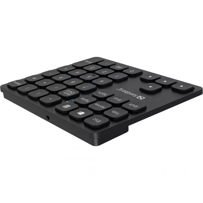 Tastierino numerico Sandberg Wireless Numeric Keypad Pro a membrana 36 tasti
