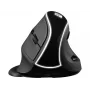 Sandberg Wireless Vertical Mouse Pro, per destrimani, design verticale, ottico, RF Wireless, 1600 DPI, nero
