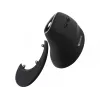 Sandberg Wireless Vertical Mouse Pro, per destrimani, design verticale, ottico, RF Wireless, 1600 DPI, nero