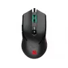 Sandberg Azazinator mouse 6400, per destrimani, USB Type-A, 6400 DPI, nero